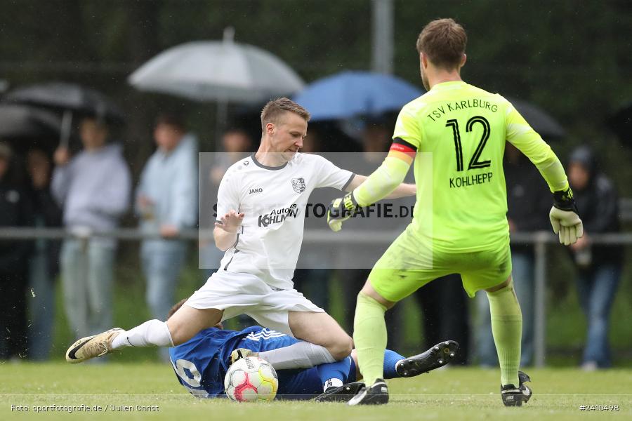 Sportgelände, Partenstein, 21.05.2024, sport, action, BFV, Fussball, Mai 2024, 1. Spieltag, Relegation Bezirksliga Unterfranken West, HEI, TSV, TSV Karlburg II, TSV Heimbuchenthal - Bild-ID: 2410498