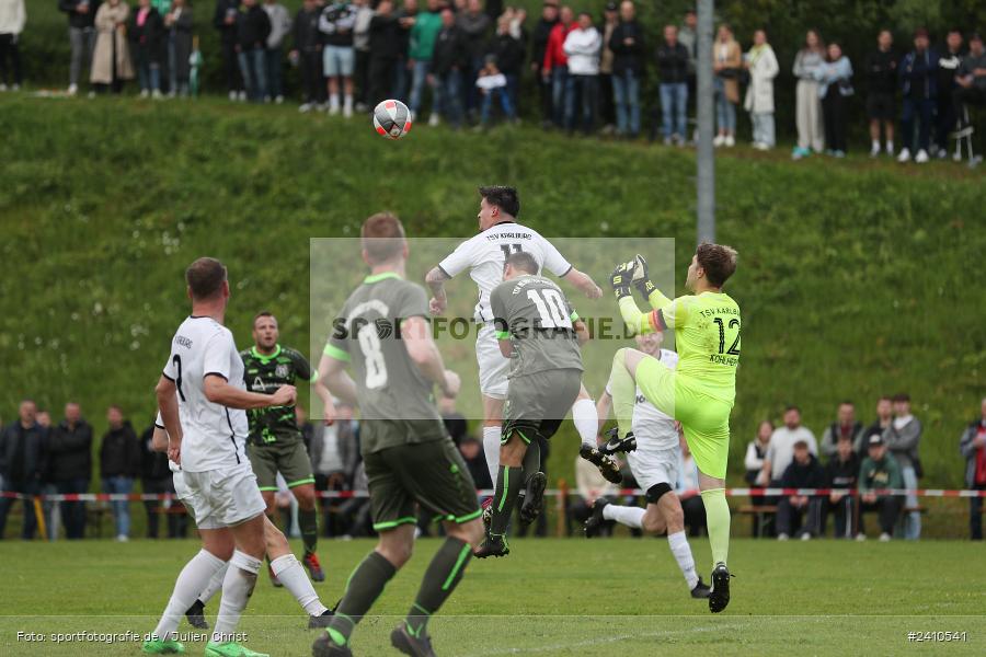 Sportgelände, Neuendorf, 24.05.2024, sport, action, BFV, Fussball, Mai 2024, Relegation Bezirksliga Unterfranken West, NEU, TSV, TSV Neuhütten-Wiesthal, TSV Karlburg II - Bild-ID: 2410541