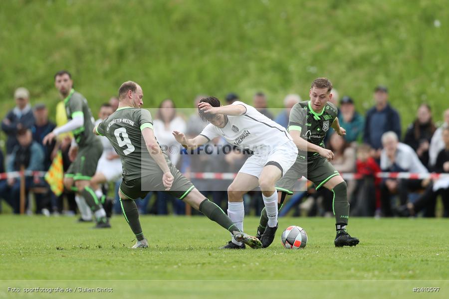 Sportgelände, Neuendorf, 24.05.2024, sport, action, BFV, Fussball, Mai 2024, Relegation Bezirksliga Unterfranken West, NEU, TSV, TSV Neuhütten-Wiesthal, TSV Karlburg II - Bild-ID: 2410597