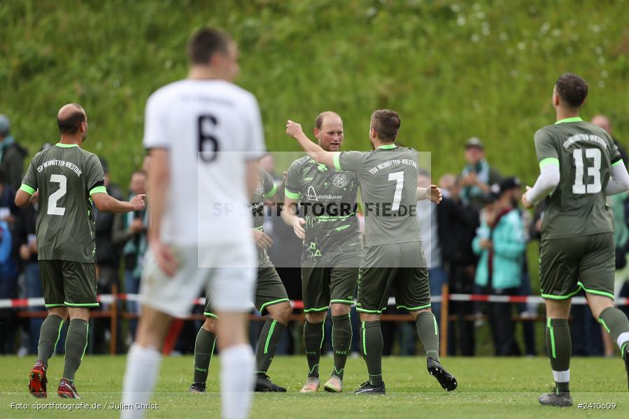 Sportgelände, Neuendorf, 24.05.2024, sport, action, BFV, Fussball, Mai 2024, Relegation Bezirksliga Unterfranken West, NEU, TSV, TSV Neuhütten-Wiesthal, TSV Karlburg II - Bild-ID: 2410609
