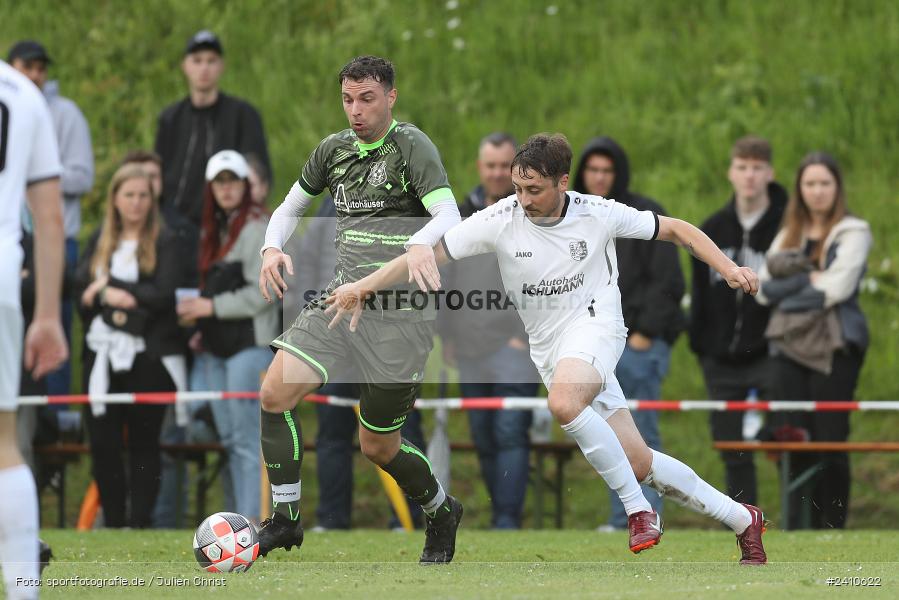Sportgelände, Neuendorf, 24.05.2024, sport, action, BFV, Fussball, Mai 2024, Relegation Bezirksliga Unterfranken West, NEU, TSV, TSV Neuhütten-Wiesthal, TSV Karlburg II - Bild-ID: 2410622
