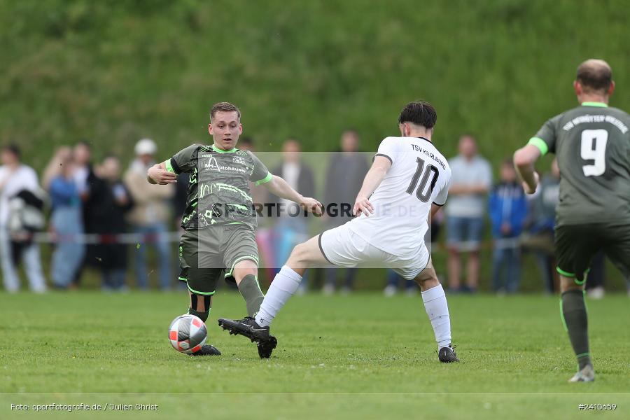 Sportgelände, Neuendorf, 24.05.2024, sport, action, BFV, Fussball, Mai 2024, Relegation Bezirksliga Unterfranken West, NEU, TSV, TSV Neuhütten-Wiesthal, TSV Karlburg II - Bild-ID: 2410659