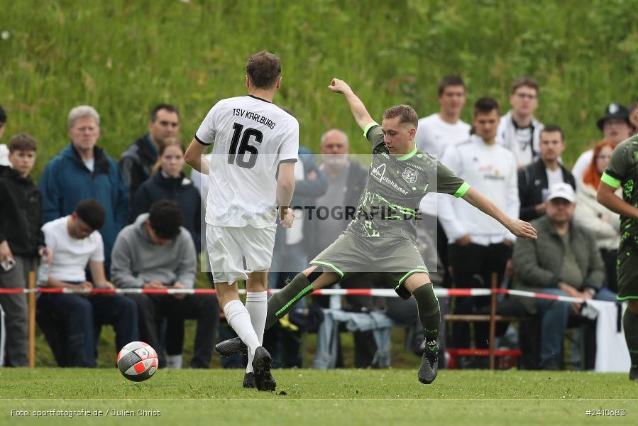 Sportgelände, Neuendorf, 24.05.2024, sport, action, BFV, Fussball, Mai 2024, Relegation Bezirksliga Unterfranken West, NEU, TSV, TSV Neuhütten-Wiesthal, TSV Karlburg II - Bild-ID: 2410683