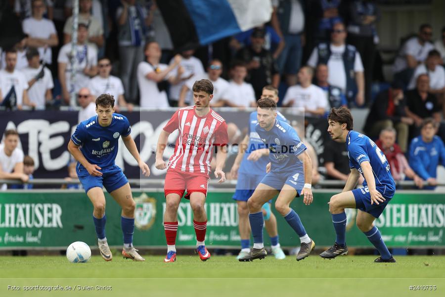Sepp Endres Sportanlage, Würzburg, 25.05.2024, sport, action, BFV, Fussball, Mai 2024, Relegation Bayernliga Nord, TSV, WFV, TSV Buch, Würzburger FV 04 - Bild-ID: 2410733
