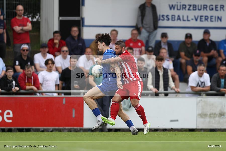 Sepp Endres Sportanlage, Würzburg, 25.05.2024, sport, action, BFV, Fussball, Mai 2024, Relegation Bayernliga Nord, TSV, WFV, TSV Buch, Würzburger FV 04 - Bild-ID: 2410734