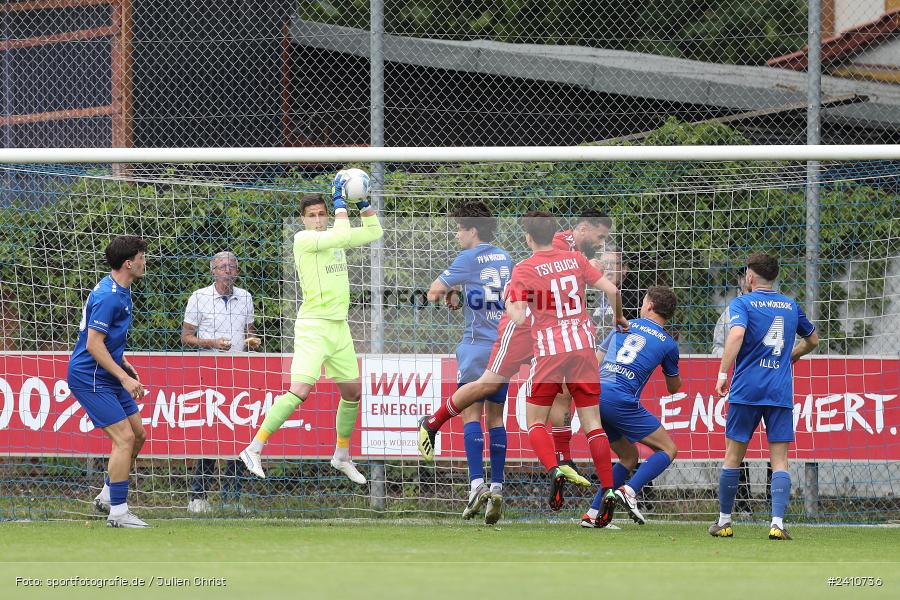 Sepp Endres Sportanlage, Würzburg, 25.05.2024, sport, action, BFV, Fussball, Mai 2024, Relegation Bayernliga Nord, TSV, WFV, TSV Buch, Würzburger FV 04 - Bild-ID: 2410736