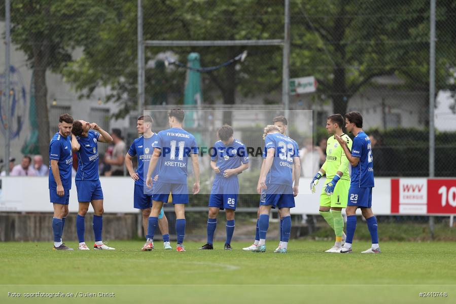 Sepp Endres Sportanlage, Würzburg, 25.05.2024, sport, action, BFV, Fussball, Mai 2024, Relegation Bayernliga Nord, TSV, WFV, TSV Buch, Würzburger FV 04 - Bild-ID: 2410748