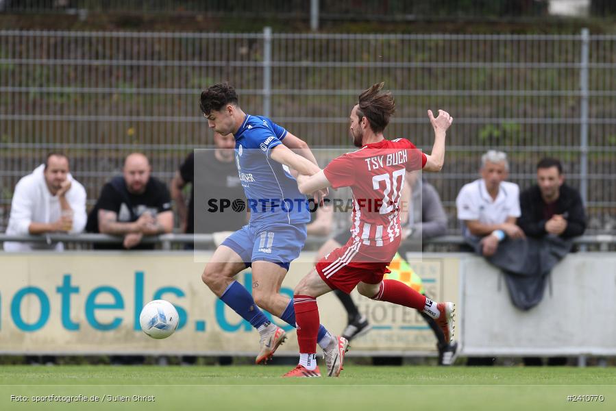 Sepp Endres Sportanlage, Würzburg, 25.05.2024, sport, action, BFV, Fussball, Mai 2024, Relegation Bayernliga Nord, TSV, WFV, TSV Buch, Würzburger FV 04 - Bild-ID: 2410770 Sepp Endres Sportanlage, Würzburg, 25.05.2024, sport, action, BFV, Fussball, Mai 2024, Relegation Bayernliga Nord, TSV, WFV, TSV Buch, Würzburger FV 04 - Bild-ID: 2410770