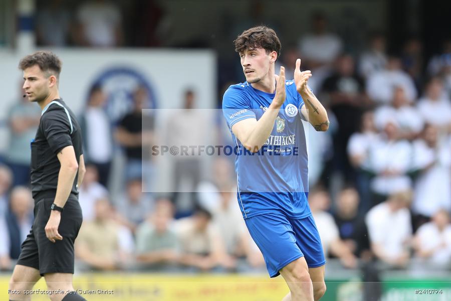 Sepp Endres Sportanlage, Würzburg, 25.05.2024, sport, action, BFV, Fussball, Mai 2024, Relegation Bayernliga Nord, TSV, WFV, TSV Buch, Würzburger FV 04 - Bild-ID: 2410794