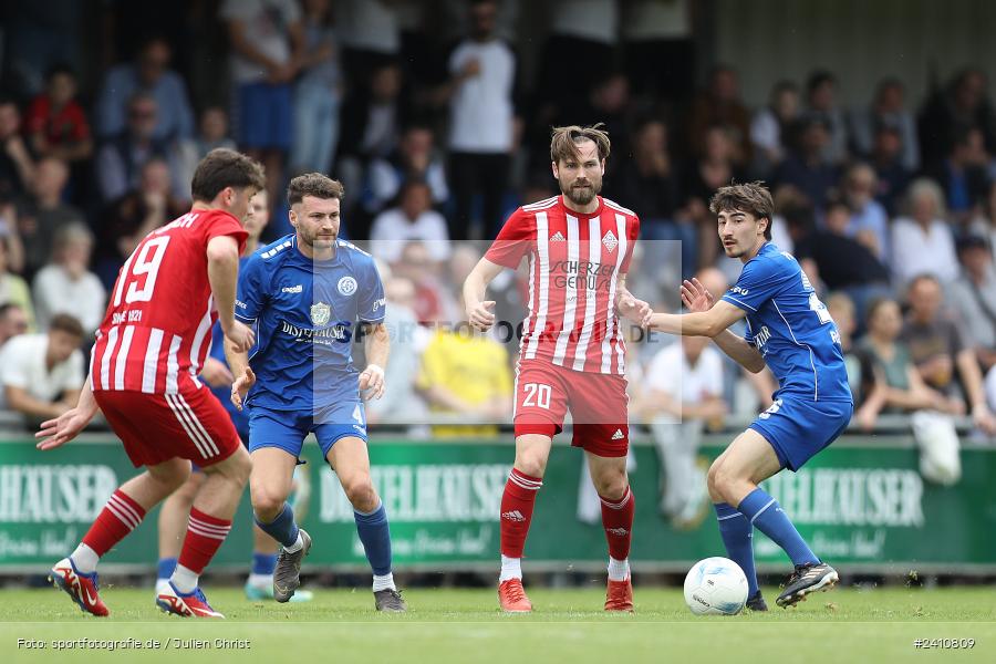 Sepp Endres Sportanlage, Würzburg, 25.05.2024, sport, action, BFV, Fussball, Mai 2024, Relegation Bayernliga Nord, TSV, WFV, TSV Buch, Würzburger FV 04 - Bild-ID: 2410809