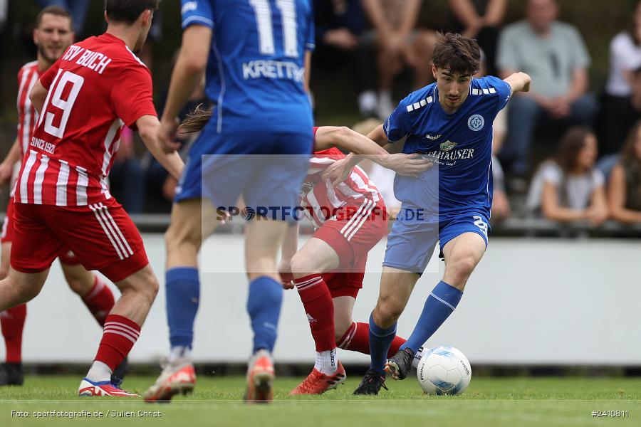 Sepp Endres Sportanlage, Würzburg, 25.05.2024, sport, action, BFV, Fussball, Mai 2024, Relegation Bayernliga Nord, TSV, WFV, TSV Buch, Würzburger FV 04 - Bild-ID: 2410811