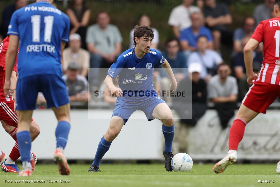 Sepp Endres Sportanlage, Würzburg, 25.05.2024, sport, action, BFV, Fussball, Mai 2024, Relegation Bayernliga Nord, TSV, WFV, TSV Buch, Würzburger FV 04 - Bild-ID: 2410812