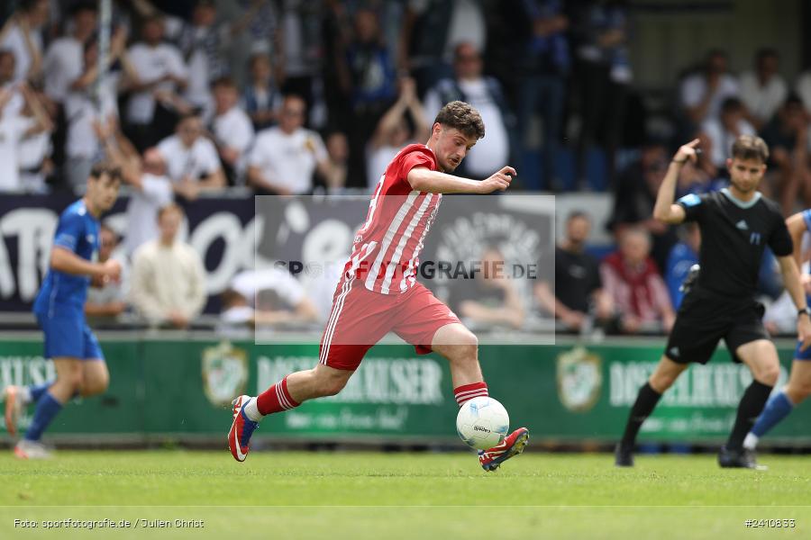 Sepp Endres Sportanlage, Würzburg, 25.05.2024, sport, action, BFV, Fussball, Mai 2024, Relegation Bayernliga Nord, TSV, WFV, TSV Buch, Würzburger FV 04 - Bild-ID: 2410833
