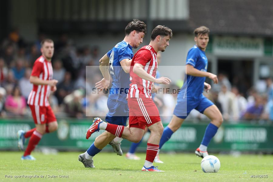 Sepp Endres Sportanlage, Würzburg, 25.05.2024, sport, action, BFV, Fussball, Mai 2024, Relegation Bayernliga Nord, TSV, WFV, TSV Buch, Würzburger FV 04 - Bild-ID: 2410835