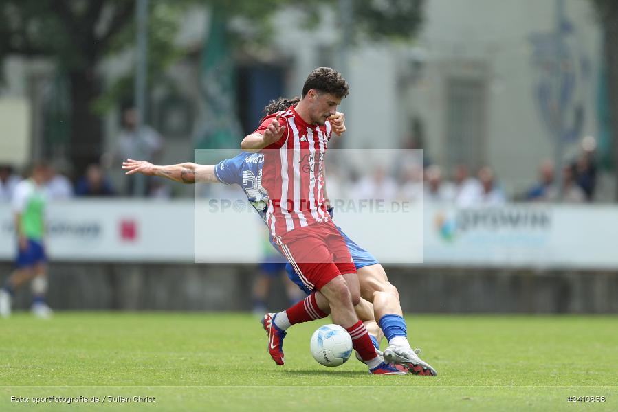 Sepp Endres Sportanlage, Würzburg, 25.05.2024, sport, action, BFV, Fussball, Mai 2024, Relegation Bayernliga Nord, TSV, WFV, TSV Buch, Würzburger FV 04 - Bild-ID: 2410838