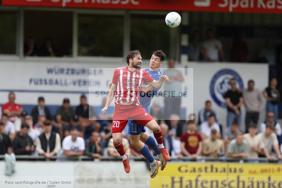 Sepp Endres Sportanlage, Würzburg, 25.05.2024, sport, action, BFV, Fussball, Mai 2024, Relegation Bayernliga Nord, TSV, WFV, TSV Buch, Würzburger FV 04 - Bild-ID: 2410844