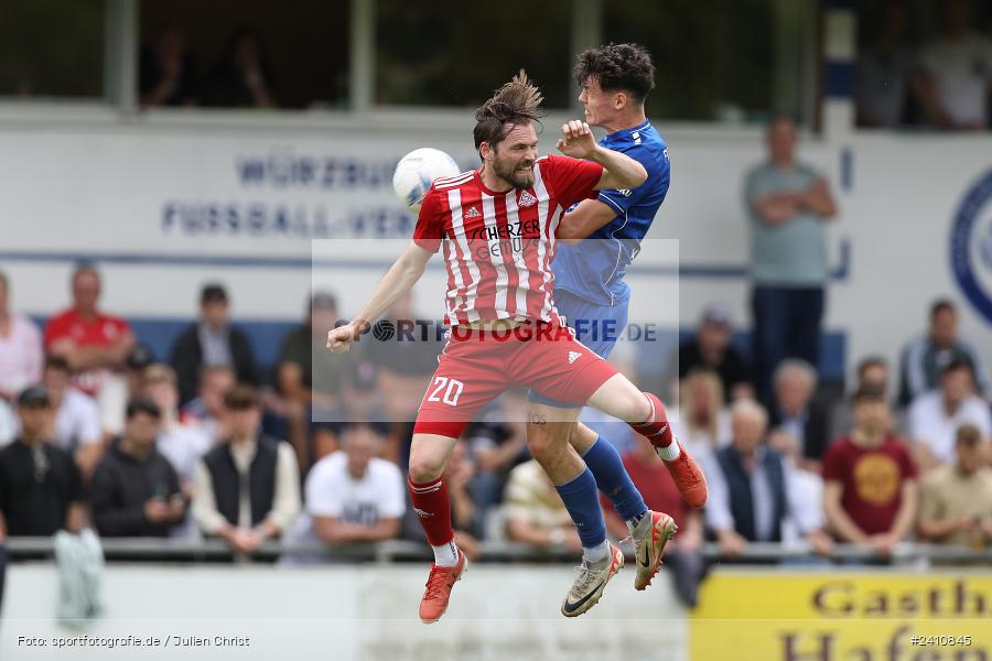 Sepp Endres Sportanlage, Würzburg, 25.05.2024, sport, action, BFV, Fussball, Mai 2024, Relegation Bayernliga Nord, TSV, WFV, TSV Buch, Würzburger FV 04 - Bild-ID: 2410845