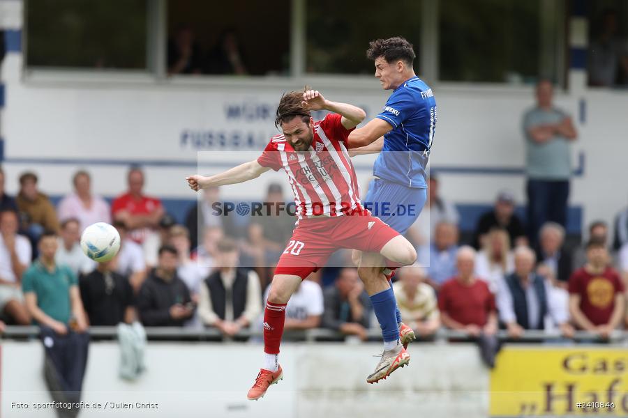 Sepp Endres Sportanlage, Würzburg, 25.05.2024, sport, action, BFV, Fussball, Mai 2024, Relegation Bayernliga Nord, TSV, WFV, TSV Buch, Würzburger FV 04 - Bild-ID: 2410846