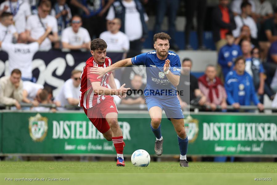 Sepp Endres Sportanlage, Würzburg, 25.05.2024, sport, action, BFV, Fussball, Mai 2024, Relegation Bayernliga Nord, TSV, WFV, TSV Buch, Würzburger FV 04 - Bild-ID: 2410855