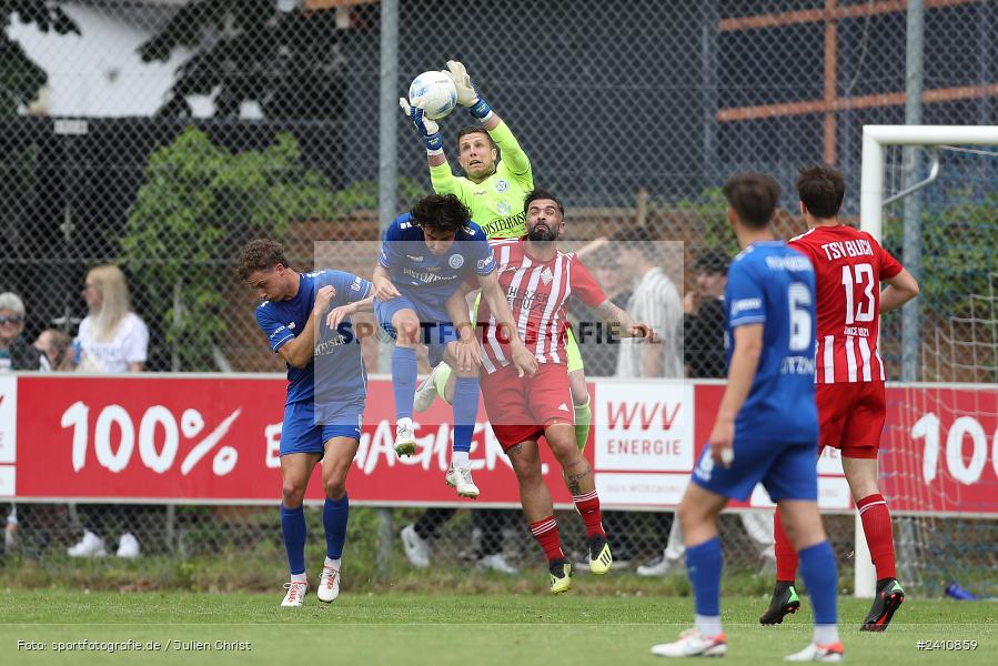 Sepp Endres Sportanlage, Würzburg, 25.05.2024, sport, action, BFV, Fussball, Mai 2024, Relegation Bayernliga Nord, TSV, WFV, TSV Buch, Würzburger FV 04 - Bild-ID: 2410859