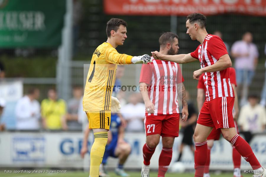 Sepp Endres Sportanlage, Würzburg, 25.05.2024, sport, action, BFV, Fussball, Mai 2024, Relegation Bayernliga Nord, TSV, WFV, TSV Buch, Würzburger FV 04 - Bild-ID: 2410868