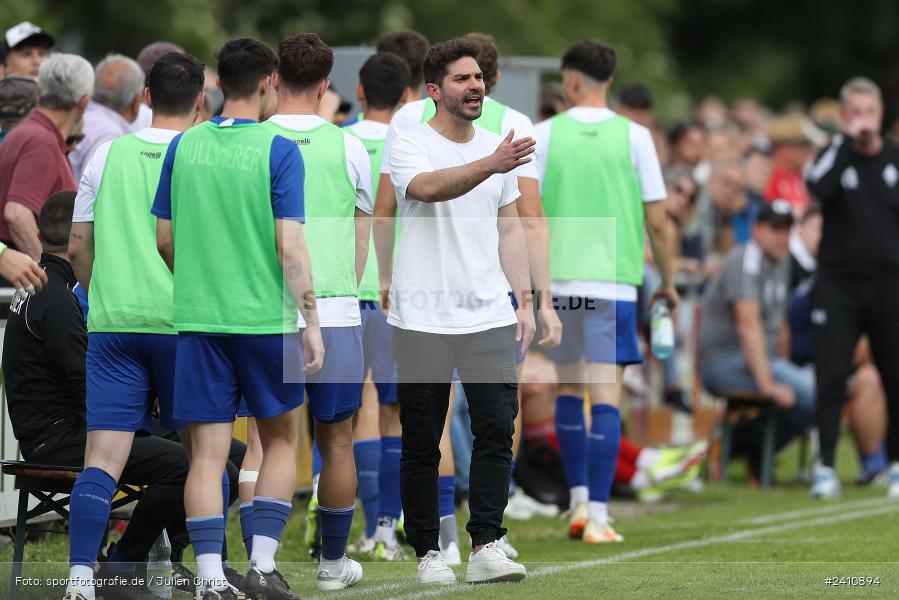 Sepp Endres Sportanlage, Würzburg, 25.05.2024, sport, action, BFV, Fussball, Mai 2024, Relegation Bayernliga Nord, TSV, WFV, TSV Buch, Würzburger FV 04 - Bild-ID: 2410894