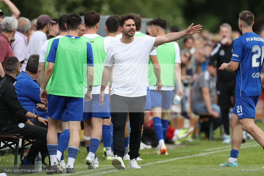 Sepp Endres Sportanlage, Würzburg, 25.05.2024, sport, action, BFV, Fussball, Mai 2024, Relegation Bayernliga Nord, TSV, WFV, TSV Buch, Würzburger FV 04 - Bild-ID: 2410895