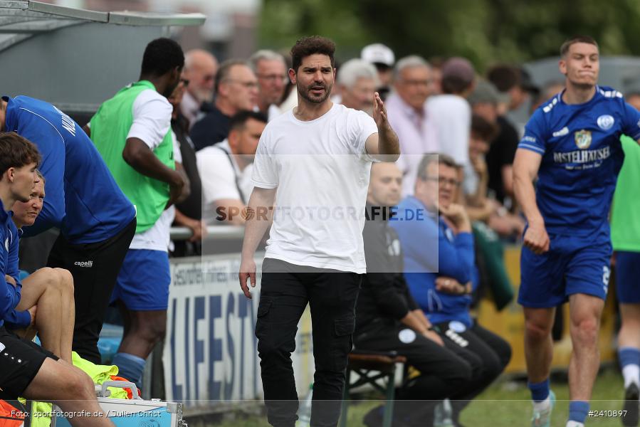 Sepp Endres Sportanlage, Würzburg, 25.05.2024, sport, action, BFV, Fussball, Mai 2024, Relegation Bayernliga Nord, TSV, WFV, TSV Buch, Würzburger FV 04 - Bild-ID: 2410897