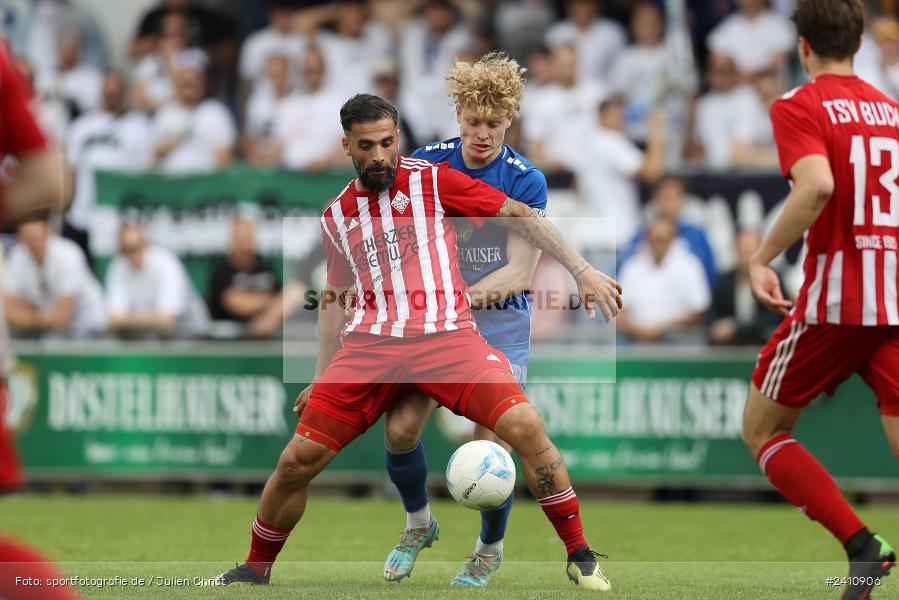 Sepp Endres Sportanlage, Würzburg, 25.05.2024, sport, action, BFV, Fussball, Mai 2024, Relegation Bayernliga Nord, TSV, WFV, TSV Buch, Würzburger FV 04 - Bild-ID: 2410906