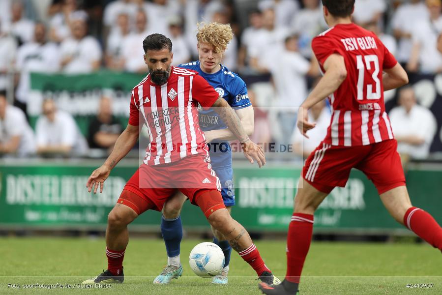 Sepp Endres Sportanlage, Würzburg, 25.05.2024, sport, action, BFV, Fussball, Mai 2024, Relegation Bayernliga Nord, TSV, WFV, TSV Buch, Würzburger FV 04 - Bild-ID: 2410907
