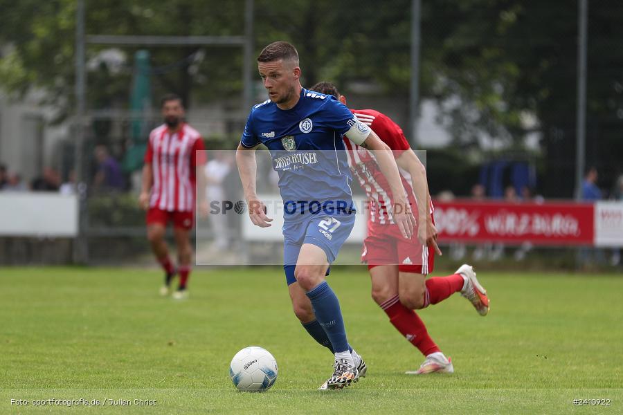 Sepp Endres Sportanlage, Würzburg, 25.05.2024, sport, action, BFV, Fussball, Mai 2024, Relegation Bayernliga Nord, TSV, WFV, TSV Buch, Würzburger FV 04 - Bild-ID: 2410922