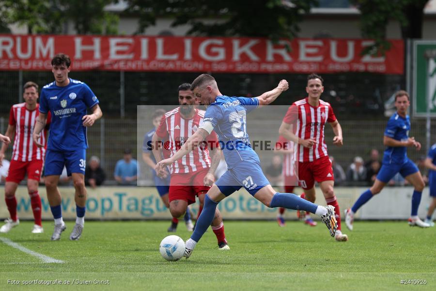 Sepp Endres Sportanlage, Würzburg, 25.05.2024, sport, action, BFV, Fussball, Mai 2024, Relegation Bayernliga Nord, TSV, WFV, TSV Buch, Würzburger FV 04 - Bild-ID: 2410926
