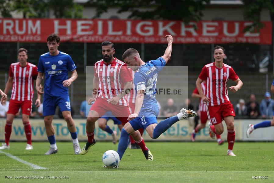 Sepp Endres Sportanlage, Würzburg, 25.05.2024, sport, action, BFV, Fussball, Mai 2024, Relegation Bayernliga Nord, TSV, WFV, TSV Buch, Würzburger FV 04 - Bild-ID: 2410927