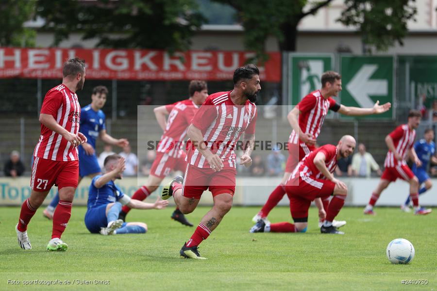Sepp Endres Sportanlage, Würzburg, 25.05.2024, sport, action, BFV, Fussball, Mai 2024, Relegation Bayernliga Nord, TSV, WFV, TSV Buch, Würzburger FV 04 - Bild-ID: 2410930