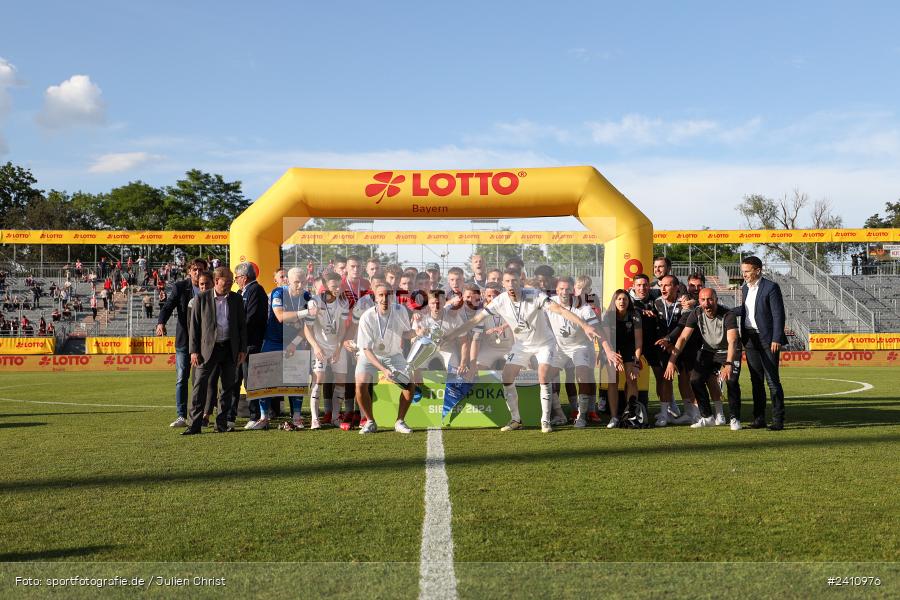 sport, action, Würzburg, Toto-Pokal Finale, Mai 2024, Landespokal-Finale, Fussball, Finaltag der Amateure 2024, Finaltag, FWK, FCI, FC Würzburger Kickers, FC Ingolstadt 04, BFV, AKON Arena, 25.05.2024 - Bild-ID: 2410976