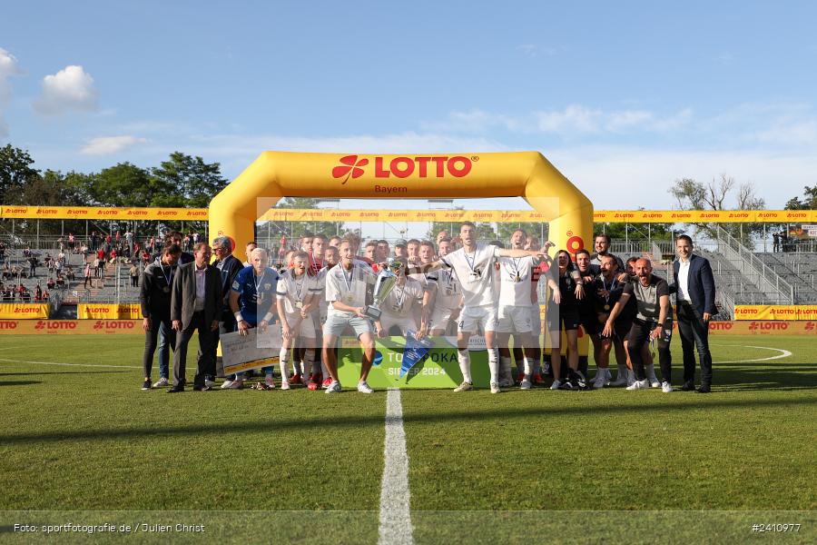 sport, action, Würzburg, Toto-Pokal Finale, Mai 2024, Landespokal-Finale, Fussball, Finaltag der Amateure 2024, Finaltag, FWK, FCI, FC Würzburger Kickers, FC Ingolstadt 04, BFV, AKON Arena, 25.05.2024 - Bild-ID: 2410977