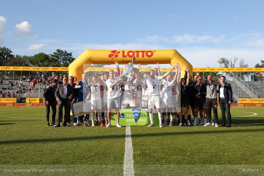 sport, action, Würzburg, Toto-Pokal Finale, Mai 2024, Landespokal-Finale, Fussball, Finaltag der Amateure 2024, Finaltag, FWK, FCI, FC Würzburger Kickers, FC Ingolstadt 04, BFV, AKON Arena, 25.05.2024 - Bild-ID: 2410978