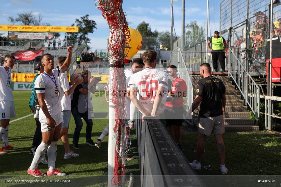 sport, action, Würzburg, Toto-Pokal Finale, Mai 2024, Landespokal-Finale, Fussball, Finaltag der Amateure 2024, Finaltag, FWK, FCI, FC Würzburger Kickers, FC Ingolstadt 04, BFV, AKON Arena, 25.05.2024 - Bild-ID: 2410980
