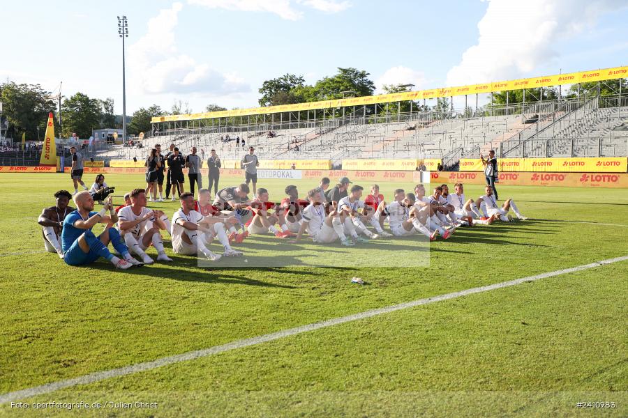 sport, action, Würzburg, Toto-Pokal Finale, Mai 2024, Landespokal-Finale, Fussball, Finaltag der Amateure 2024, Finaltag, FWK, FCI, FC Würzburger Kickers, FC Ingolstadt 04, BFV, AKON Arena, 25.05.2024 - Bild-ID: 2410983