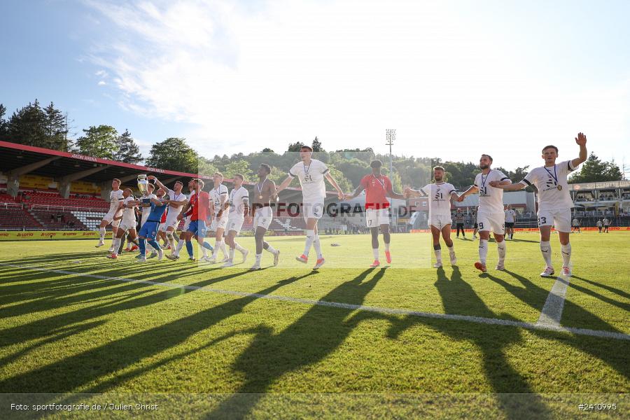 sport, action, Würzburg, Toto-Pokal Finale, Mai 2024, Landespokal-Finale, Fussball, Finaltag der Amateure 2024, Finaltag, FWK, FCI, FC Würzburger Kickers, FC Ingolstadt 04, BFV, AKON Arena, 25.05.2024 - Bild-ID: 2410995