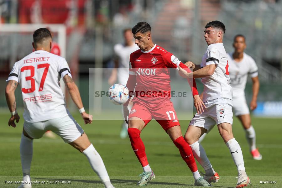 sport, action, Würzburg, Toto-Pokal Finale, Mai 2024, Landespokal-Finale, Fussball, Finaltag der Amateure 2024, Finaltag, FWK, FCI, FC Würzburger Kickers, FC Ingolstadt 04, BFV, AKON Arena, 25.05.2024 - Bild-ID: 2411089