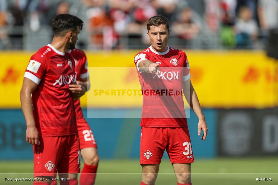 sport, action, Würzburg, Toto-Pokal Finale, Mai 2024, Landespokal-Finale, Fussball, Finaltag der Amateure 2024, Finaltag, FWK, FCI, FC Würzburger Kickers, FC Ingolstadt 04, BFV, AKON Arena, 25.05.2024 - Bild-ID: 2411098