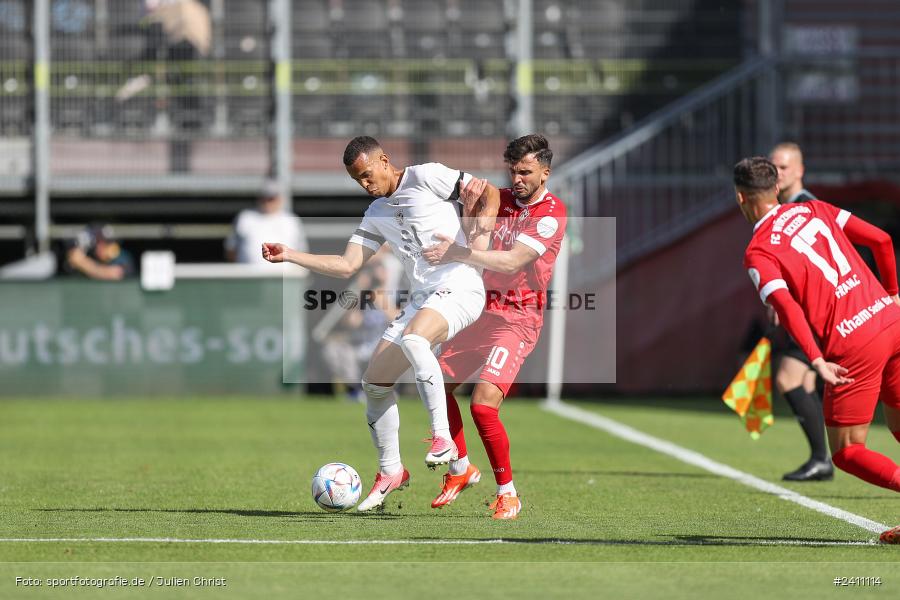 sport, action, Würzburg, Toto-Pokal Finale, Mai 2024, Landespokal-Finale, Fussball, Finaltag der Amateure 2024, Finaltag, FWK, FCI, FC Würzburger Kickers, FC Ingolstadt 04, BFV, AKON Arena, 25.05.2024 - Bild-ID: 2411114