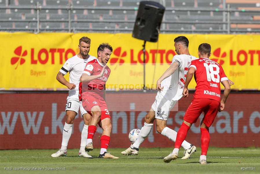 sport, action, Würzburg, Toto-Pokal Finale, Mai 2024, Landespokal-Finale, Fussball, Finaltag der Amateure 2024, Finaltag, FWK, FCI, FC Würzburger Kickers, FC Ingolstadt 04, BFV, AKON Arena, 25.05.2024 - Bild-ID: 2411131