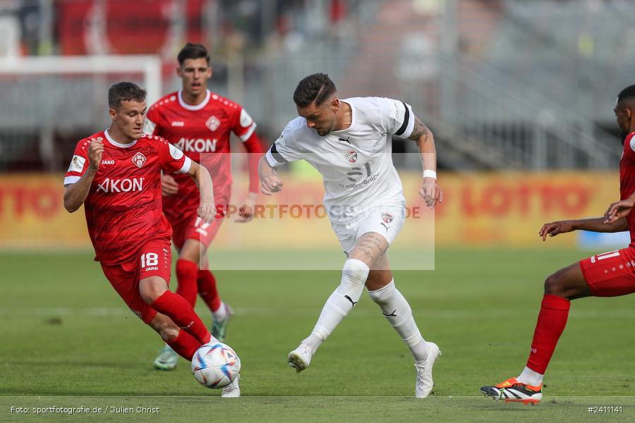 sport, action, Würzburg, Toto-Pokal Finale, Mai 2024, Landespokal-Finale, Fussball, Finaltag der Amateure 2024, Finaltag, FWK, FCI, FC Würzburger Kickers, FC Ingolstadt 04, BFV, AKON Arena, 25.05.2024 - Bild-ID: 2411141