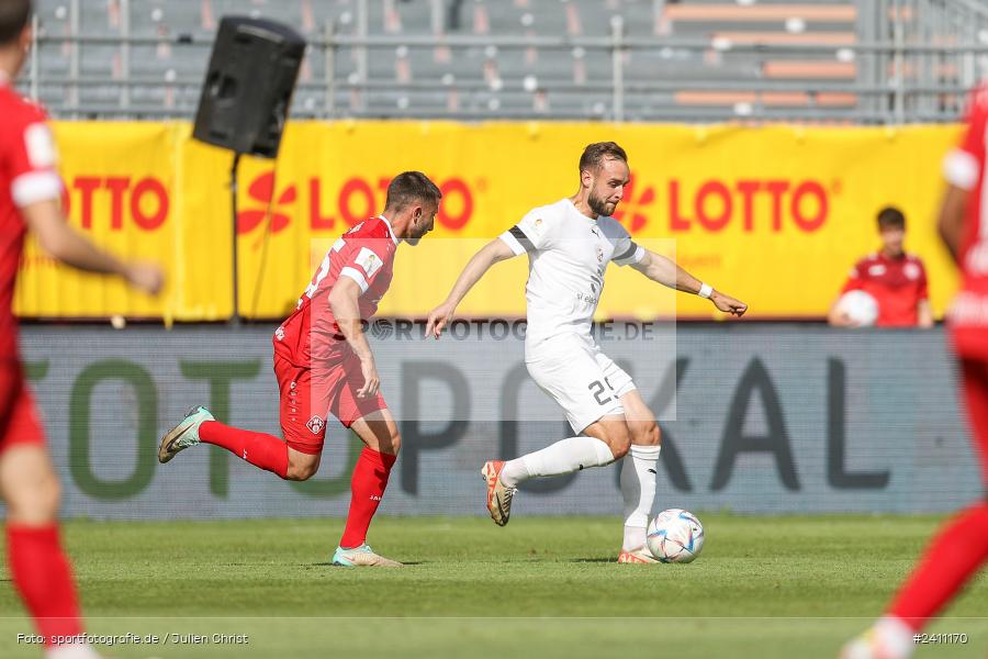 sport, action, Würzburg, Toto-Pokal Finale, Mai 2024, Landespokal-Finale, Fussball, Finaltag der Amateure 2024, Finaltag, FWK, FCI, FC Würzburger Kickers, FC Ingolstadt 04, BFV, AKON Arena, 25.05.2024 - Bild-ID: 2411170