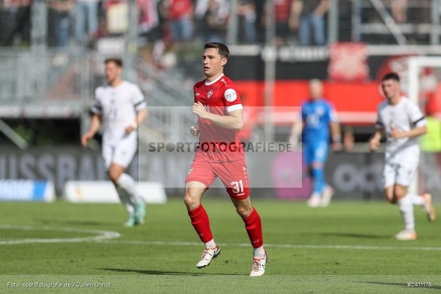 sport, action, Würzburg, Toto-Pokal Finale, Mai 2024, Landespokal-Finale, Fussball, Finaltag der Amateure 2024, Finaltag, FWK, FCI, FC Würzburger Kickers, FC Ingolstadt 04, BFV, AKON Arena, 25.05.2024 - Bild-ID: 2411178