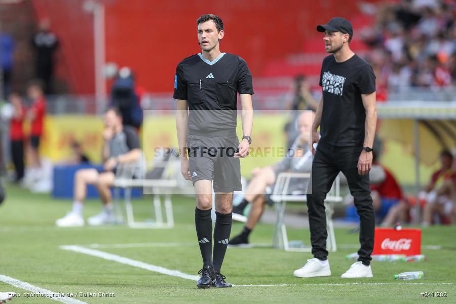 sport, action, Würzburg, Toto-Pokal Finale, Mai 2024, Landespokal-Finale, Fussball, Finaltag der Amateure 2024, Finaltag, FWK, FCI, FC Würzburger Kickers, FC Ingolstadt 04, BFV, AKON Arena, 25.05.2024 - Bild-ID: 2411202