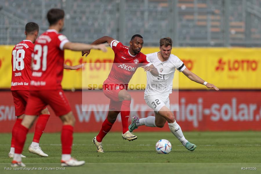 sport, action, Würzburg, Toto-Pokal Finale, Mai 2024, Landespokal-Finale, Fussball, Finaltag der Amateure 2024, Finaltag, FWK, FCI, FC Würzburger Kickers, FC Ingolstadt 04, BFV, AKON Arena, 25.05.2024 - Bild-ID: 2411206