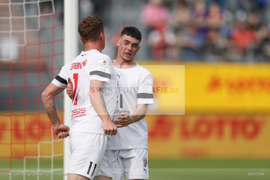 sport, action, Würzburg, Toto-Pokal Finale, Mai 2024, Landespokal-Finale, Fussball, Finaltag der Amateure 2024, Finaltag, FWK, FCI, FC Würzburger Kickers, FC Ingolstadt 04, BFV, AKON Arena, 25.05.2024 - Bild-ID: 2411244